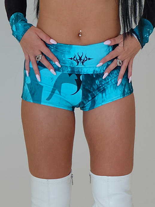 Atalanis Fold Over Shorts