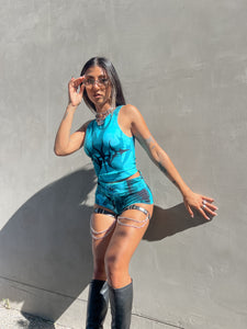 Atalanis Fold Over Shorts